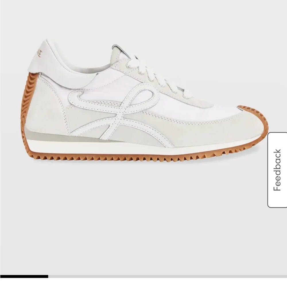Loewe Flow Retro Sneakers - 8/38 White - Picture 8 of 10